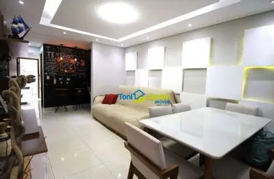 Sobrado com 2 dormitórios à venda, 75 m² por r$ 499.000,00 - jardim das maravilhas - santo andré/sp