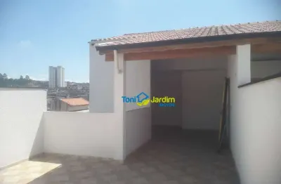 Cobertura com 2 dormitórios à venda, 100 m² por r$ 384.000,00 - jardim ana maria - santo andré/sp