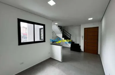 Cobertura com 2 dormitórios à venda, 100 m² por r$ 540.000,00 - vila eldízia - santo andré/sp