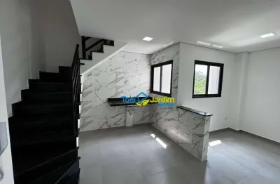 Cobertura com 2 dormitórios à venda, 100 m² por r$ 540.000,00 - vila eldízia - santo andré/sp
