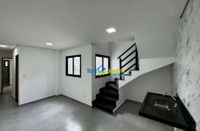 Cobertura com 2 dormitórios à venda, 100 m² por r$ 540.000,00 - vila eldízia - santo andré/sp