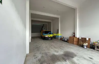 Galpão para alugar, 296 m² - bangu - santo andré/sp