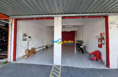 Salão para alugar, 120 m² por r$ 5.000,00/mês - vila alto de santo andré - santo andré/sp