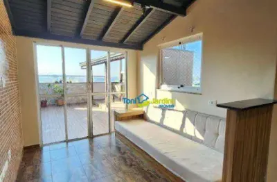 Cobertura com 2 dormitórios à venda, 100 m² por r$ 425.000,00 - vila guarani - santo andré/sp