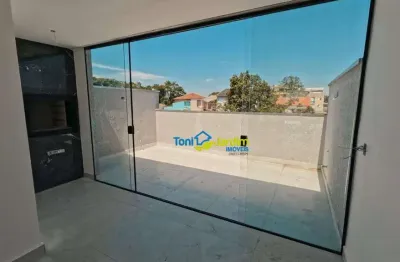 Cobertura com 2 dormitórios à venda, 84 m² por r$ 510.000,00 - parque erasmo assunção - santo andré/sp