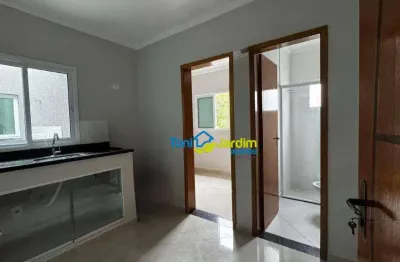 Kitnet com 1 dormitório para alugar, 25 m² por r$ 1.336,38/mês - utinga - santo andré/sp