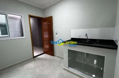 Kitnet com 1 dormitório para alugar, 25 m² por r$ 1.336,38/mês - utinga - santo andré/sp