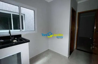 Kitnet com 1 dormitório para alugar, 25 m² por r$ 1.336,38/mês - utinga - santo andré/sp