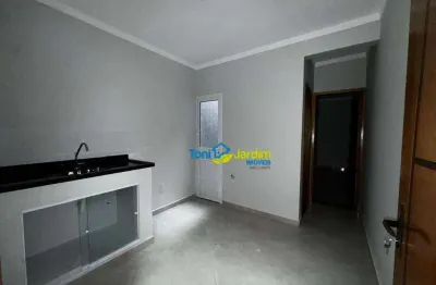 Kitnet com 1 dormitório para alugar, 25 m² por r$ 1.336,38/mês - utinga - santo andré/sp