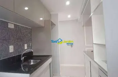 Apartamento com 2 dormitórios, 53 m² - venda por r$ 445.000,00 ou aluguel por r$ 3.068,00/mês - vila tibiriçá - santo andré/sp