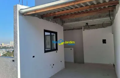 Cobertura com 2 dormitórios à venda, 100 m² por r$ 628.000,00 - utinga - santo andré/sp