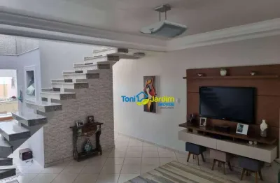 Sobrado com 3 dormitórios à venda, 118 m² por r$ 580.000,00 - vila lucinda - santo andré/sp