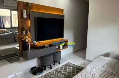 Apartamento com 2 dormitórios à venda, 56 m² por r$ 356.000,00 - jardim santo alberto - santo andré/sp