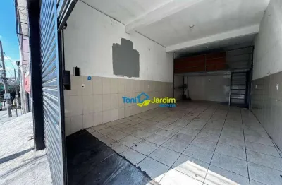 Salão para alugar, 40 m² por r$ 1.500,00/mês - vila amábile pezzolo - santo andré/sp