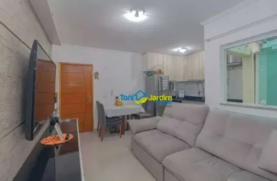 Apartamento com 2 dormitórios à venda, 56 m² por r$ 300.000,00 - parque novo oratório - santo andré/sp