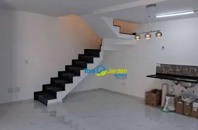 Sobrado com 3 dormitórios à venda, 102 m² por r$ 690.000,00 - vila lucinda - santo andré/sp