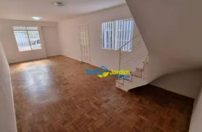 Sobrado com 3 dormitórios para alugar, 208 m² por r$ 3.599,25/mês - parque jaçatuba - santo andré/sp