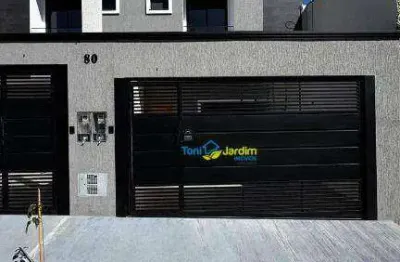 Sobrado com 2 dormitórios à venda, 120 m² por r$ 729.000,00 - vila alto de santo andré - santo andré/sp