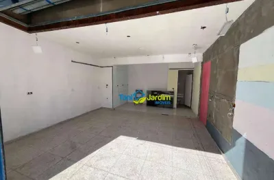 Salão para alugar, 36 m² por r$ 1.667,00/mês - parque das nações - santo andré/sp