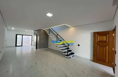 Sobrado com 3 dormitórios à venda, 155 m² por r$ 1.130.000,00 - parque das nações - santo andré/sp