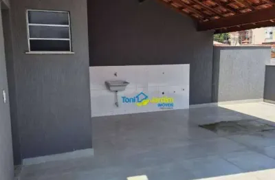 Cobertura com 2 dormitórios à venda, 100 m² por r$ 400.000,00 - parque oratório - santo andré/sp
