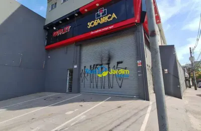 Galpão para alugar, 400 m² por r$ 16.200,00/mês - utinga - santo andré/sp