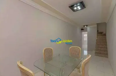 Sobrado com 2 dormitórios à venda, 63 m² por r$ 370.000,00 - jardim utinga - santo andré/sp