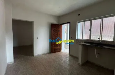 Casa com 1 dormitório para alugar, 40 m² por r$ 900,00/mês - vila guaraciaba - santo andré/sp