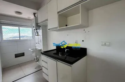 Apartamento com 2 dormitórios para alugar, 53 m² por r$ 2.399,07/mês - vila tibiriçá - santo andré/sp