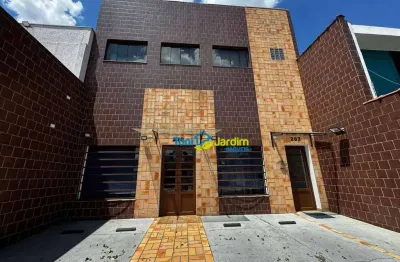 Sala comercial com 2 salas para alugar na Avenida Dom Pedro I, 279, Vila América, Santo André