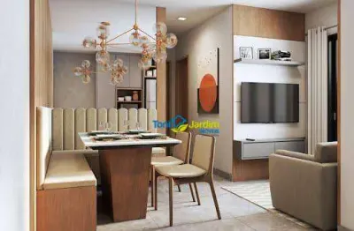 Apartamento com 2 dormitórios à venda, 56 m² por r$ 549.000,00 - campestre - santo andré/sp
