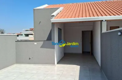 Cobertura com 2 dormitórios à venda, 100 m² por r$ 510.000,00 - parque capuava - santo andré/sp