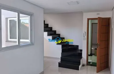 Cobertura com 2 dormitórios à venda, 100 m² por r$ 510.000,00 - parque capuava - santo andré/sp