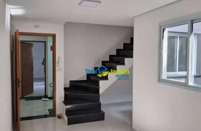 Cobertura com 2 dormitórios à venda, 100 m² por r$ 510.000,00 - parque capuava - santo andré/sp