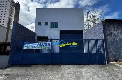 Galpão para alugar, 350 m² por r$ 12.979,08/mês - parque das nações - santo andré/sp