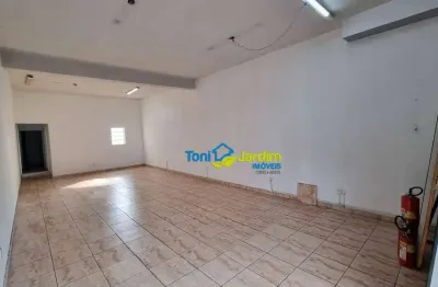 Salão para alugar, 87 m² por r$ 3.060,00/mês - parque das nações - santo andré/sp