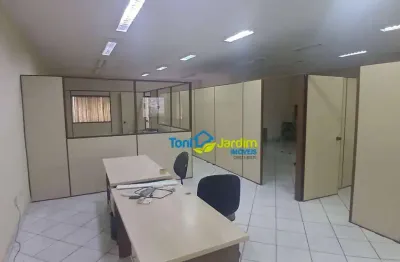 Salão para alugar, 168 m² por r$ 7.307,41/mês - vila alto de santo andré - santo andré/sp