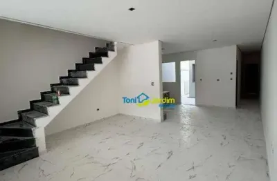 Sobrado com 3 dormitórios à venda, 147 m² por R$ 990.000,00 - Vila Camilópolis - Santo André/SP