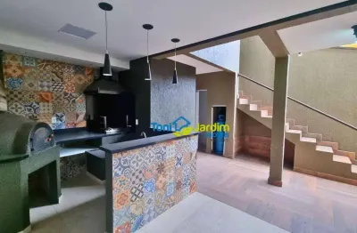 Sobrado com 5 dormitórios, 210 m² - venda por r$ 1.200.000,00 ou aluguel por r$ 7.125,88/mês - vila assunção - santo andré/sp