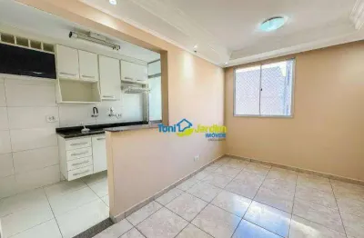 Apartamento com 2 dormitórios à venda, 47 m² por r$ 310.000,00 - taboão - são bernardo do campo/sp
