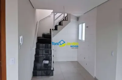 Cobertura com 2 dormitórios à venda, 91 m² por r$ 418.000,00 - utinga - santo andré/sp