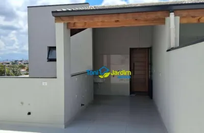 Cobertura com 2 dormitórios à venda, 100 m² por r$ 440.000,00 - jardim santo alberto - santo andré/sp