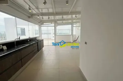 Cobertura com 3 dormitórios para alugar, 250 m² por r$ 10.653,00/mês - vila floresta - santo andré/sp