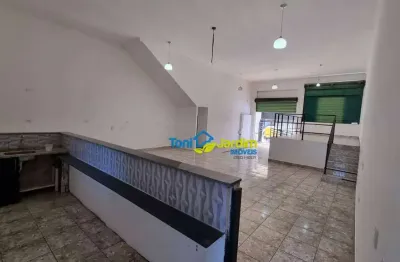 Salão para alugar, 290 m² por r$ 6.866,67/mês - vila alto de santo andré - santo andré/sp