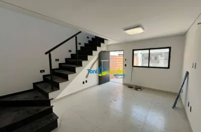 Sobrado com 3 dormitórios à venda, 105 m² por R$ 750.000,00 - Vila Alto de Santo André - Santo André/SP