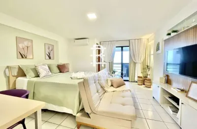 Apartamento para venda em natal, ponta negra, 1 dormitório, 1 suíte, 1 banheiro, 1 vaga