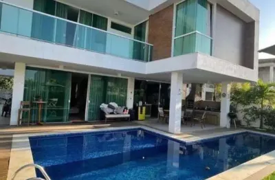 Oportunidade, casa pronta para morar em alphaville salvador ii, casa ampla finamente decorada a venda em alphaville ii