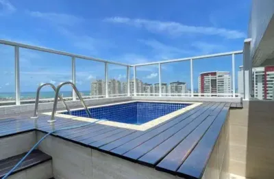 Alugo cobertura no greenville atmos, pronta para morar, com hidro e piscina, otima area verde, predio  com total infraestrutura