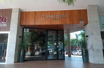 Apartamento para alugar no condomínio gran portal - mobiliado - novo centro
