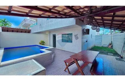 Duplex mobiliado com piscina privativa a 300m da praia do muta
